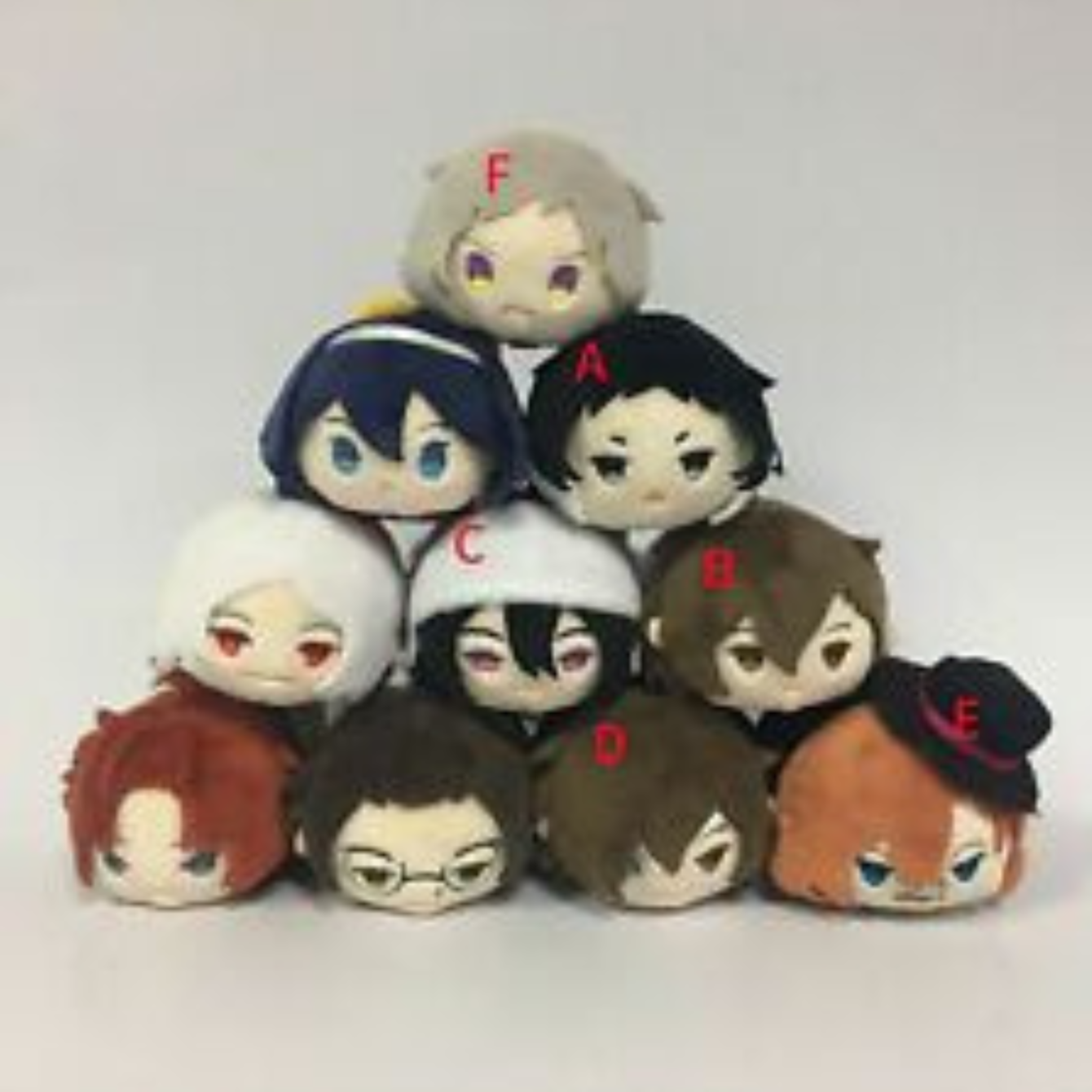 Bungo Stray Dogs plush key blind box